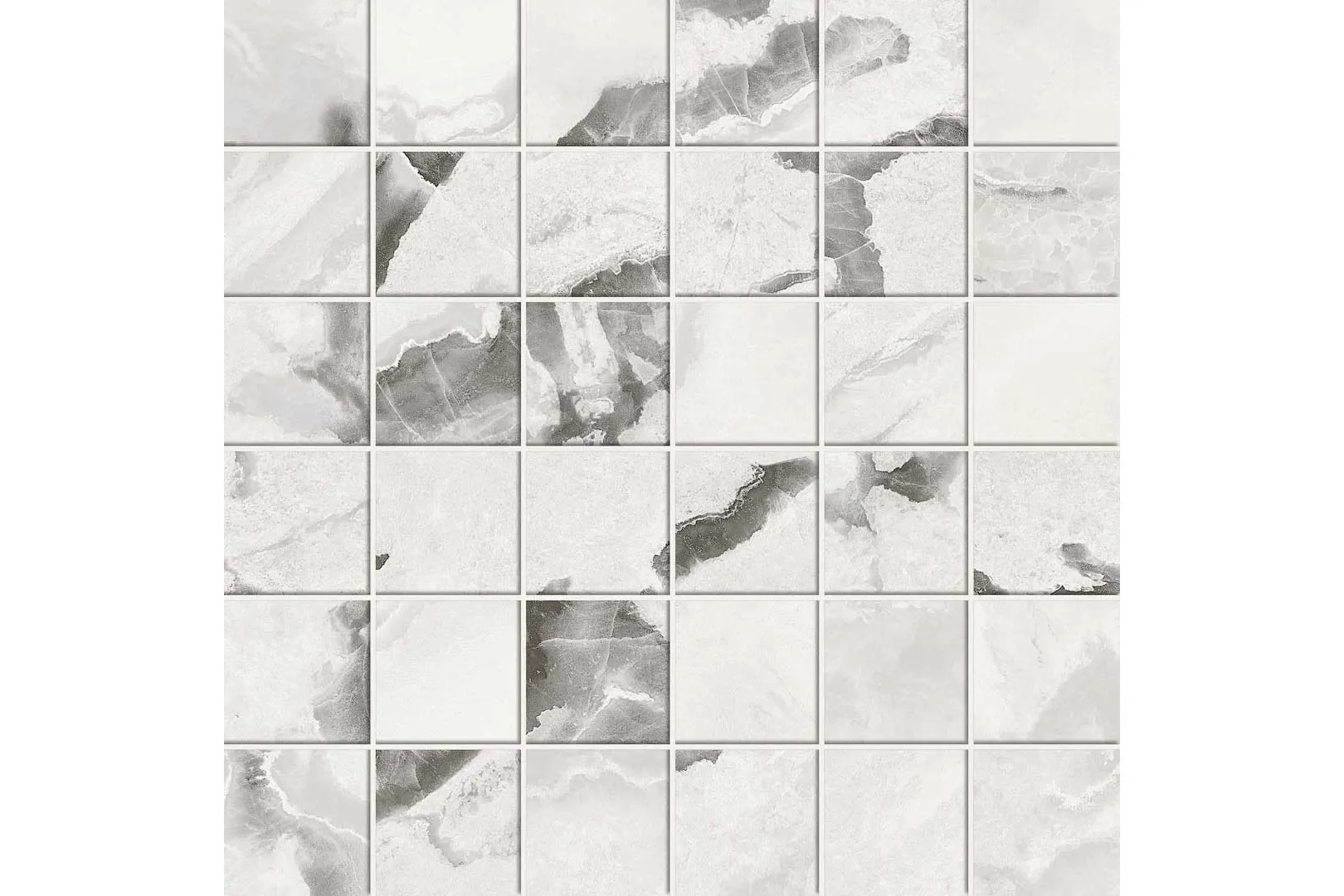 Керамогранит Atlas Concorde Russia Forte Dei Marmi Quark Oyster White Mosaico