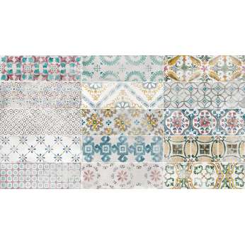 Керамогранит La Fabbrica Small Decoro Amalfi Mix 5.6x20