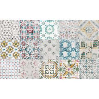 Керамогранит La Fabbrica Small Decoro Amalfi Mix 10x10