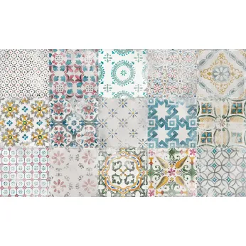 Керамогранит La Fabbrica Small Decoro Amalfi Mix 10x10