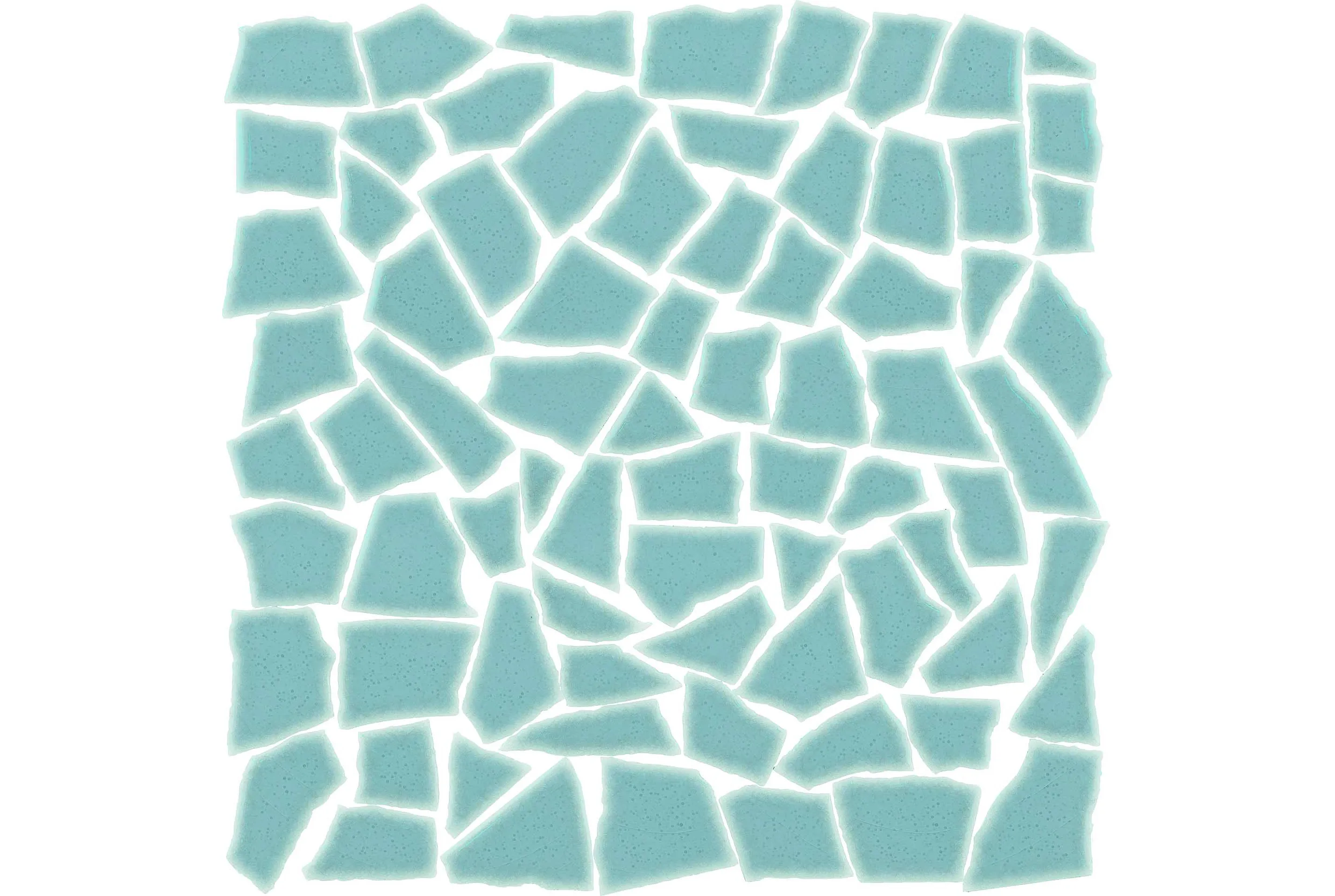Керамогранит AcquarioDue Opus Mosaico Lucida Verde Acqua