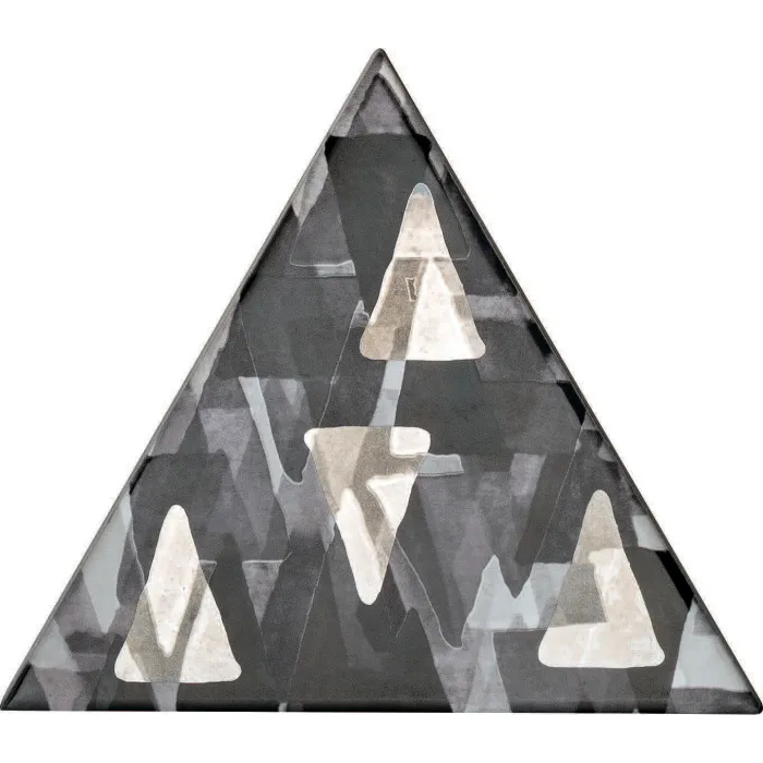 Керамогранит Petracers Triangolo (Трианголо) Nero Platino