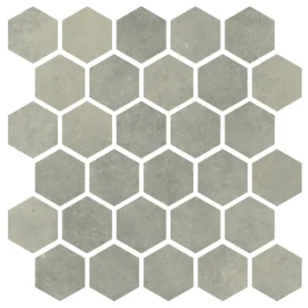 Керамогранит Cir Serenissima Materia Prima Mosaico Esagona Soft Mint
