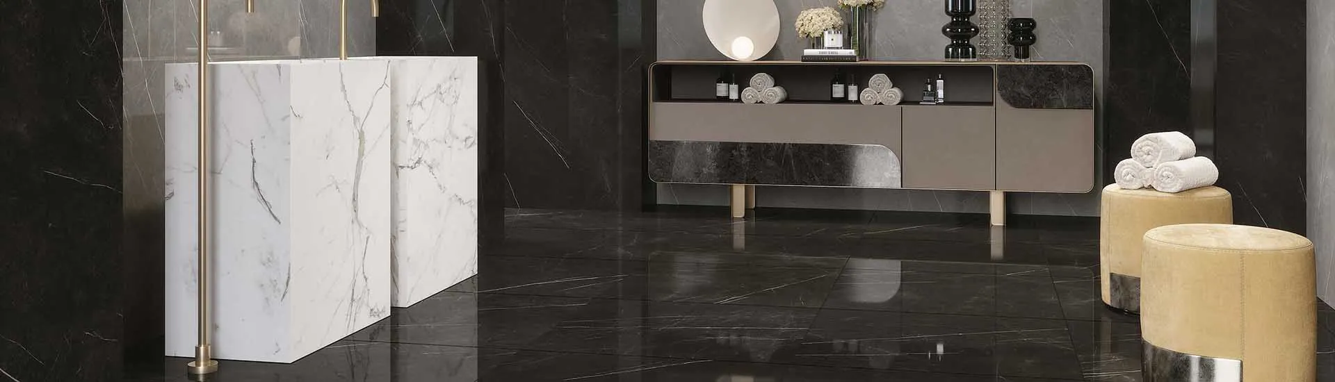 Керамогранит Atlas Concorde Russia Forte Dei Marmi Elegant Black