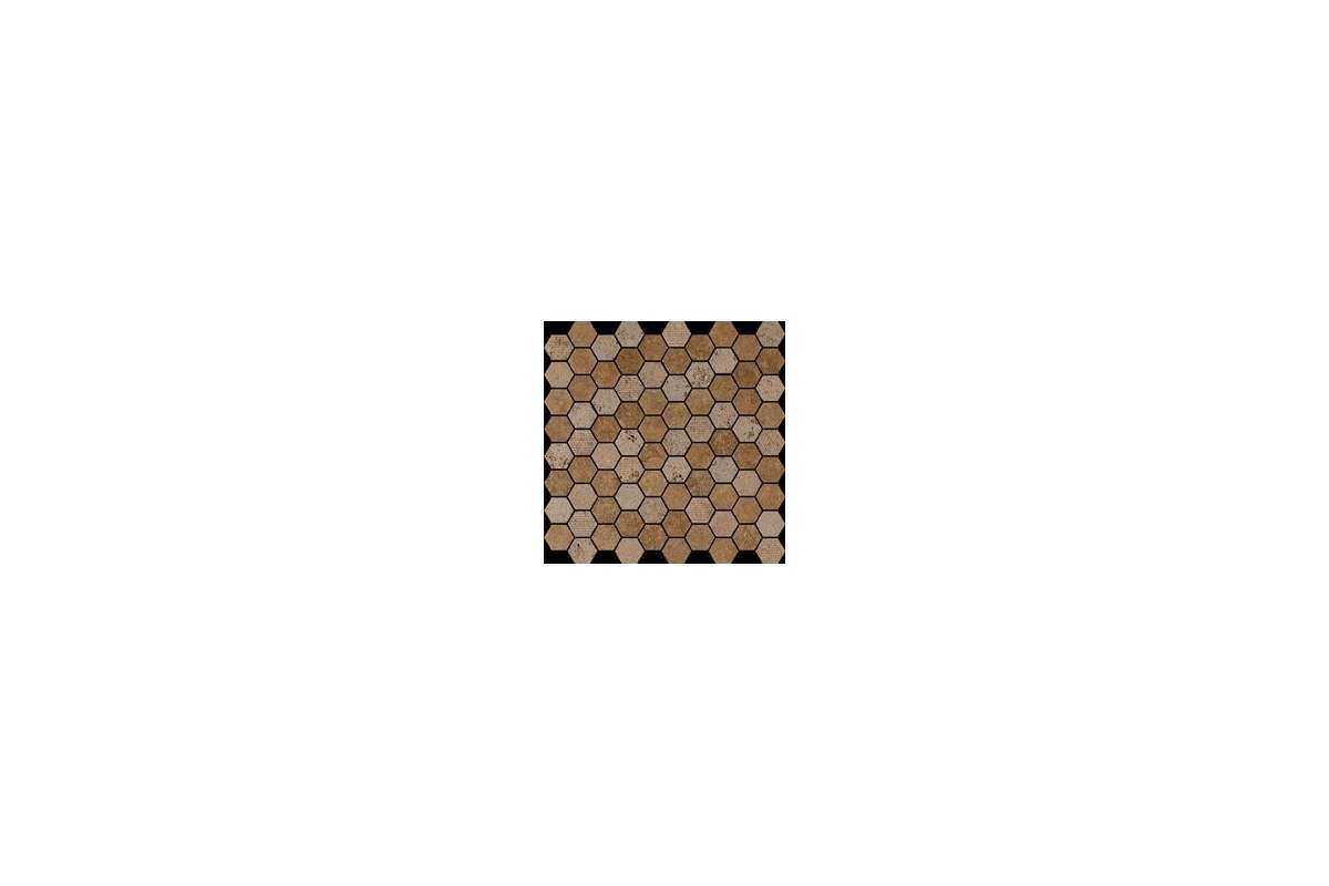 Мрамор Petra Antiqua Evolution Esagono 3,2 Patch 12 Trav Noce