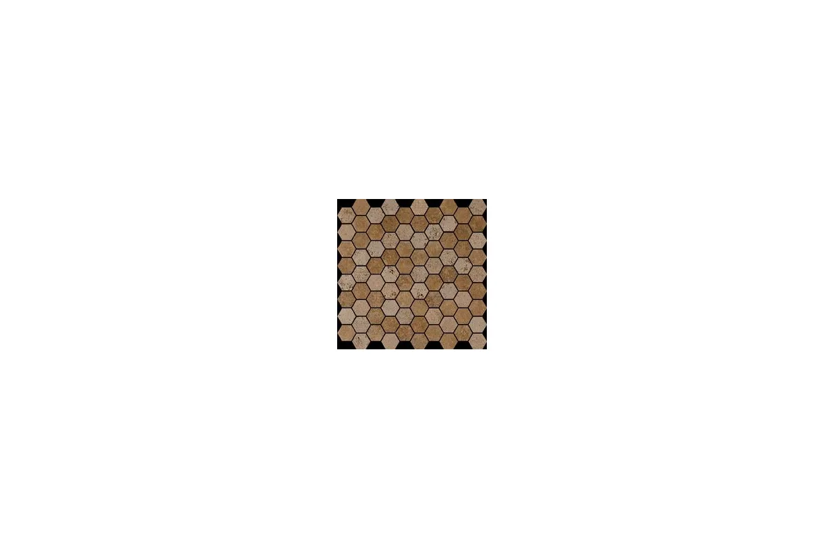 Мрамор Petra Antiqua Evolution Esagono 3,2 Patch 12 Trav Noce