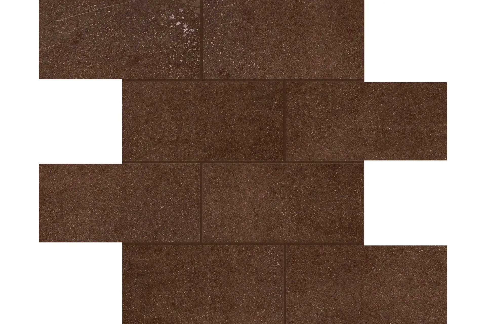 Керамогранит Florim Design Flowtech Russet Modulo Muretto Sfalsato 7.5X15