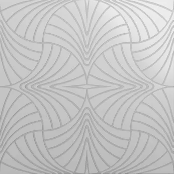 Керамогранит Petracers Swing Piuma Sterling Bianco Su Bianco