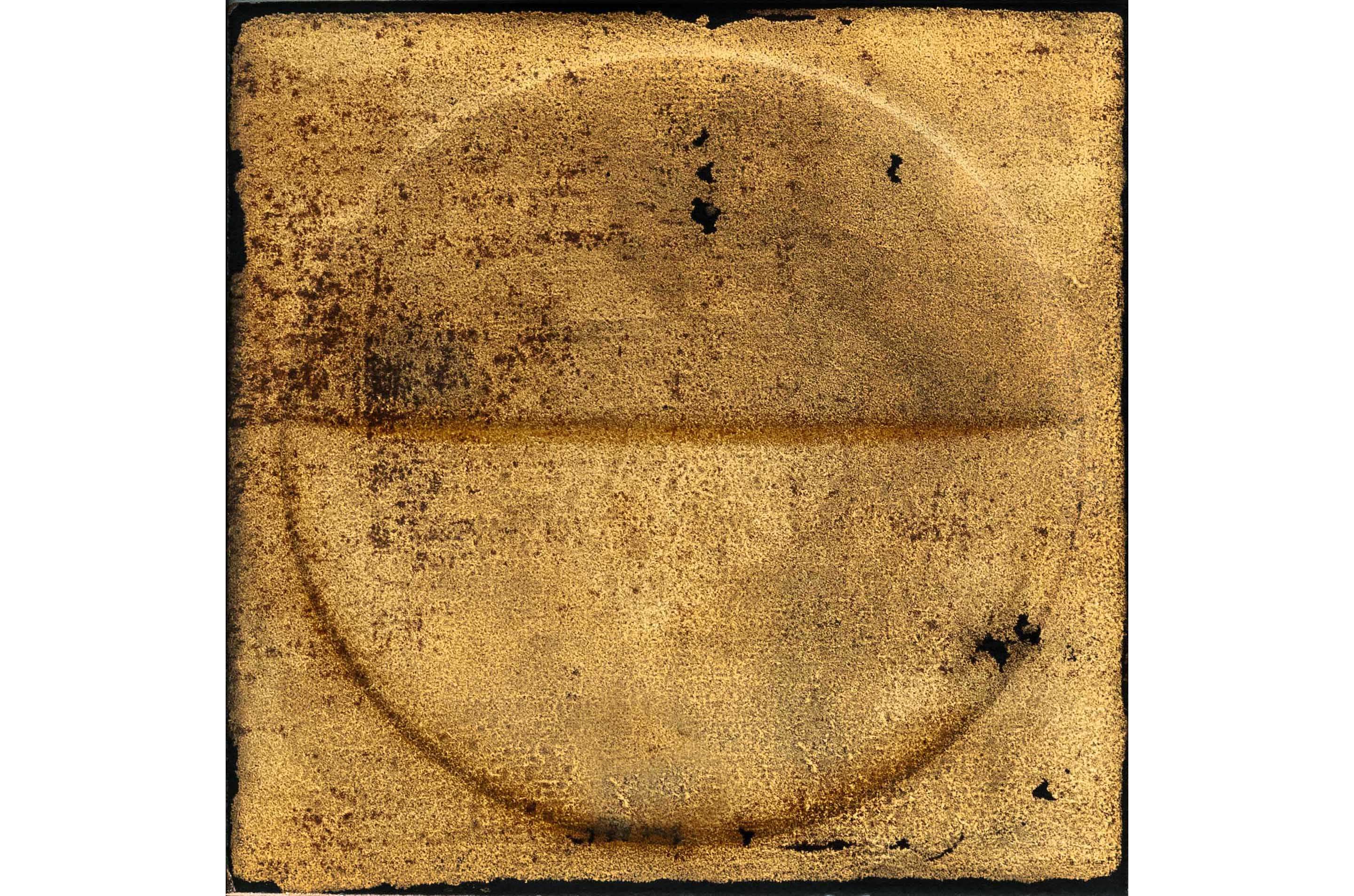 Керамогранит Iris Ceramica Bottega d'arte Terrecotte Motivi Oro Satinato Ebano 1