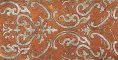 SHIRAZ 2 Fondo Travertino Rosso - Decoro Argento 30,5 x 60
