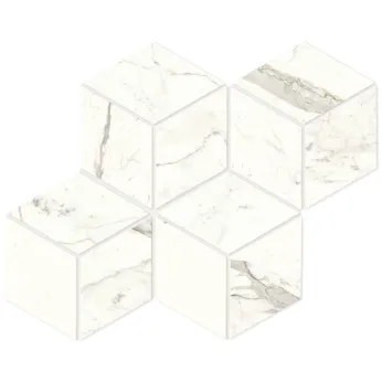 Керамогранит Atlas Concorde Marvel Shine Calacatta Prestigio Mosaico Esagono