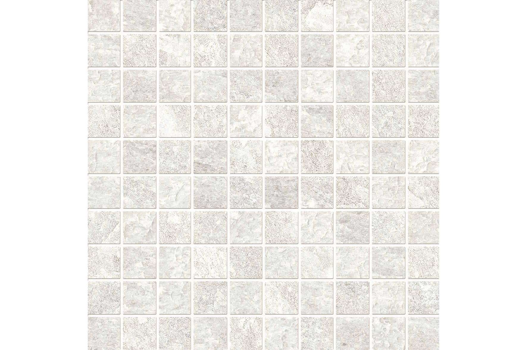 Керамогранит Ergon by Emil Group Oros Stone White Mosaico 3X3