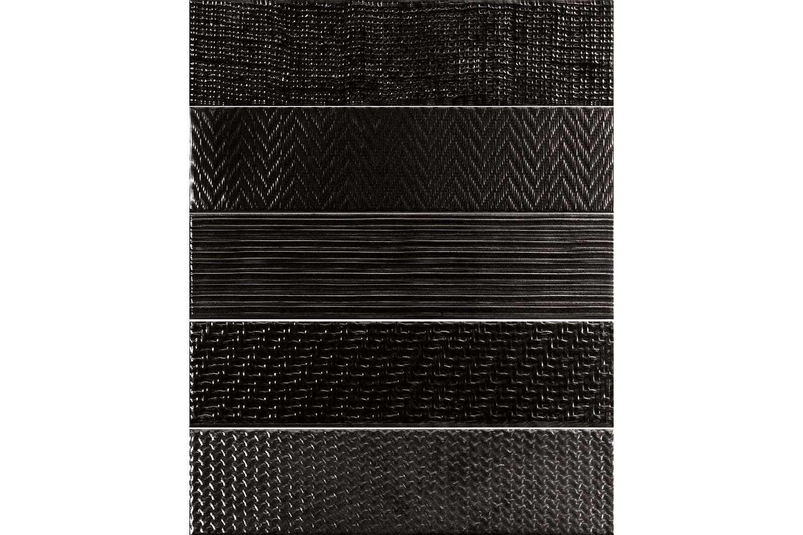 Керамогранит Tonalite Metal40 Decoro Black Mixed