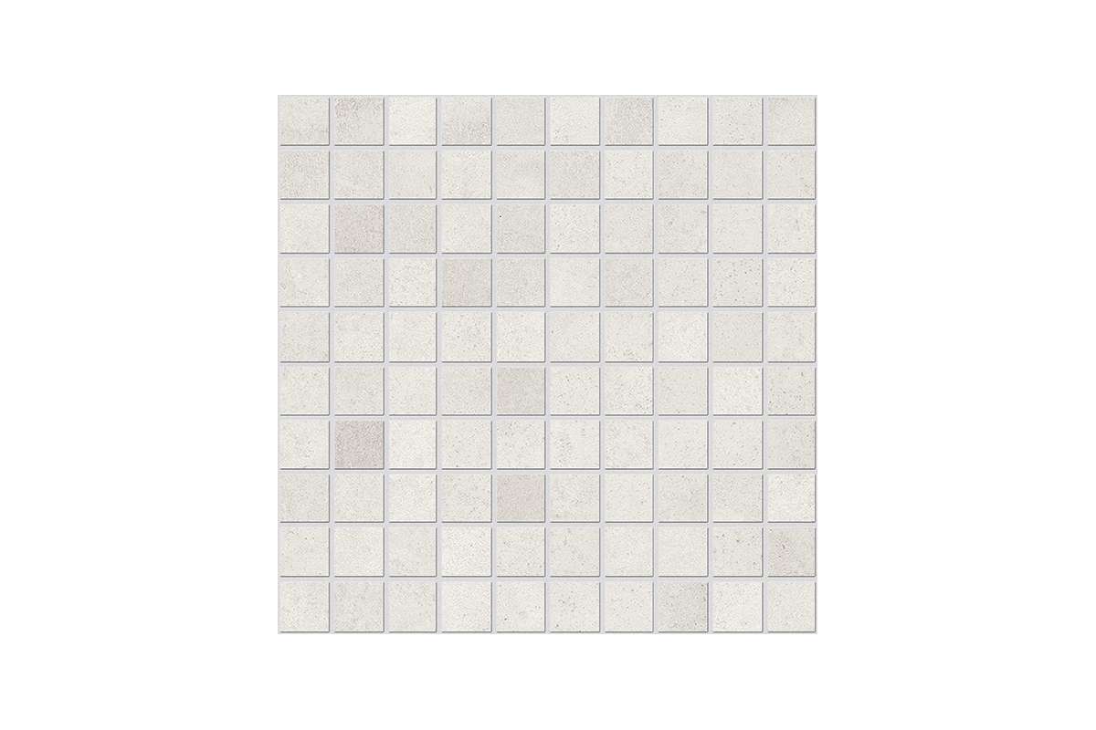 Керамогранит Provenza by Emil Group Vulcanika Mosaico 3X3 Bianco Raku