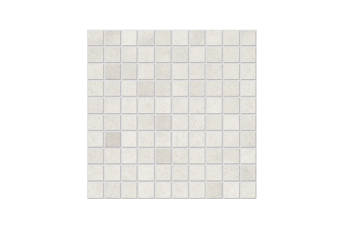 Керамогранит Provenza by Emil Group Vulcanika Mosaico 3X3 Bianco Raku