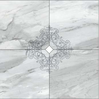 Керамогранит Vallelunga Cut On Size COMPOSIZIONE DECORO ARGENTA COMPLETO
