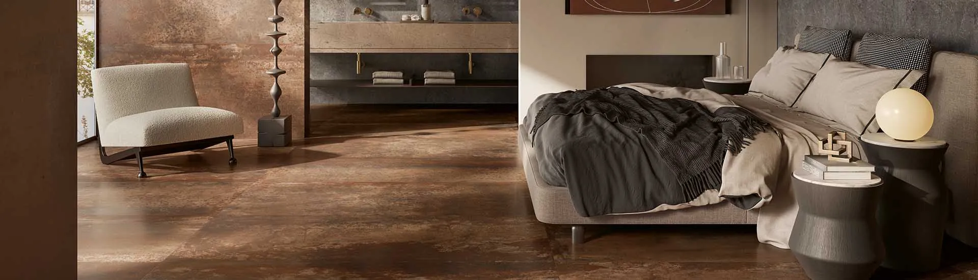 Керамогранит Cir Serenissima Costruire Metallo Rame