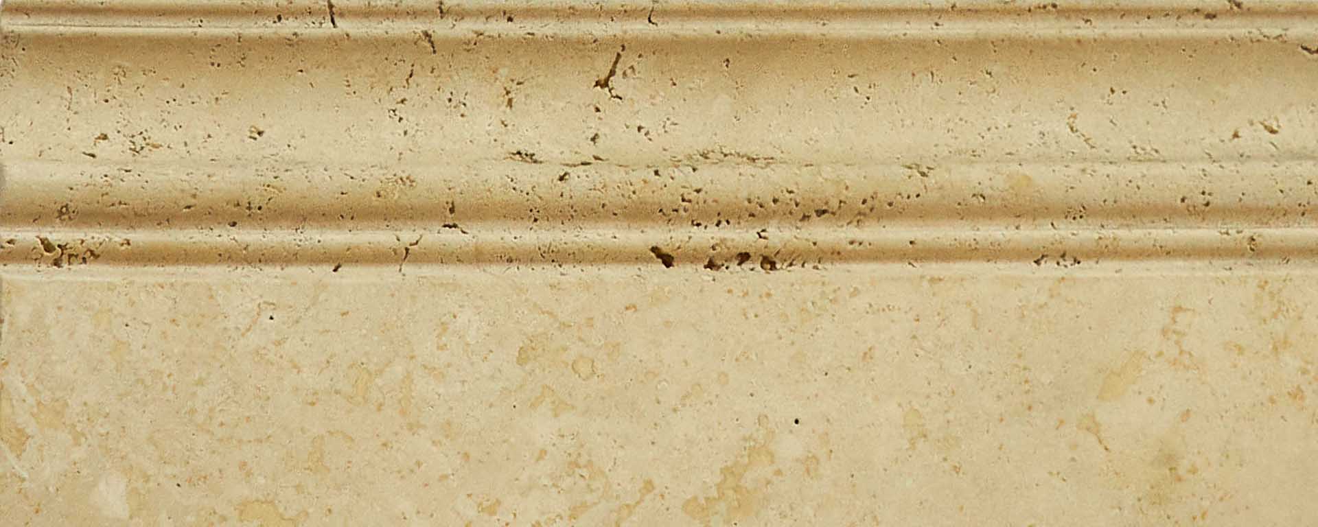 Мрамор Petra Antiqua Спец. элементы Battiscopa TRAVERTINO CHIARO