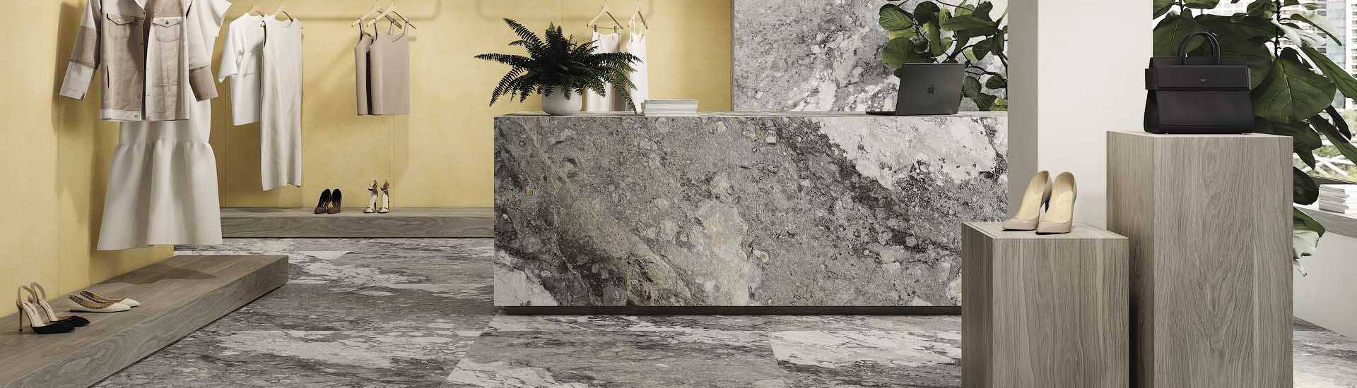 Керамогранит Imola The Rock Grey Invisible