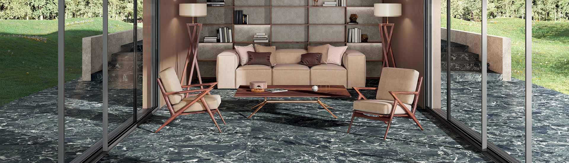 Керамогранит Iris FMG Select Aosta Green Marble