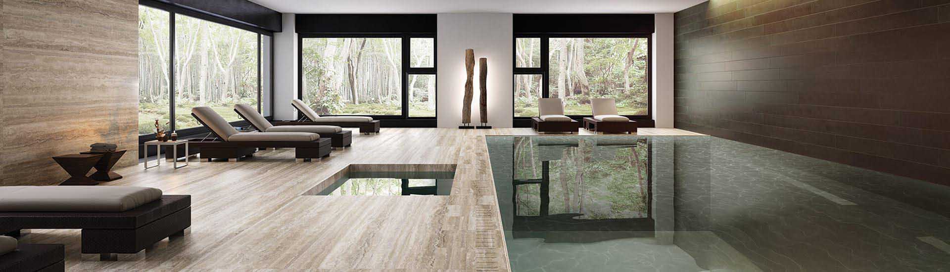 Керамогранит MaxFine by Iris FMG Travertini Travertino Classico