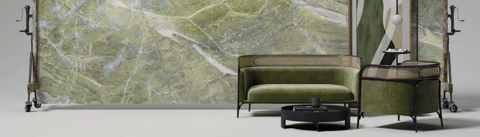 Керамогранит Level by Emil Group Marmi Irish Green