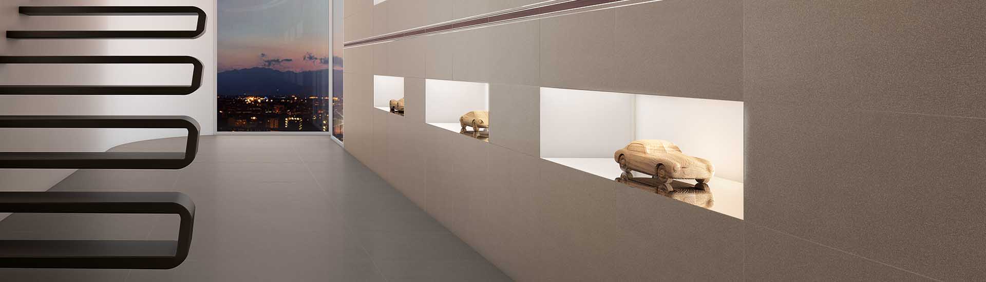 Керамогранит Casalgrande Padana Earth by Pininfarina Grigio 1