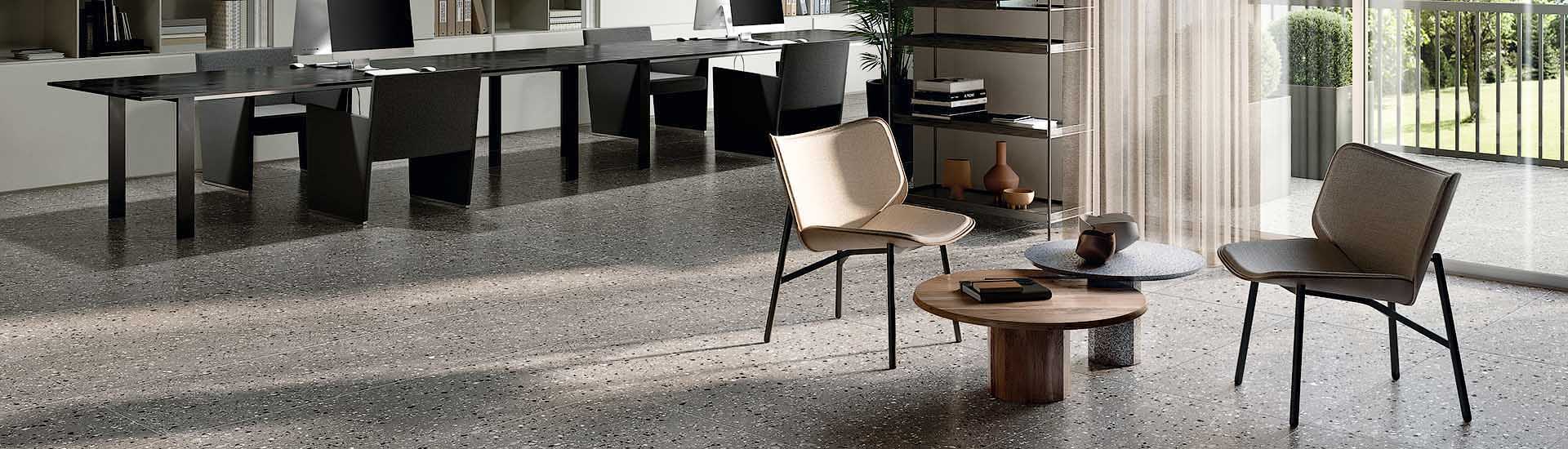 Керамогранит Casalgrande Padana Terrazzotech Antracite