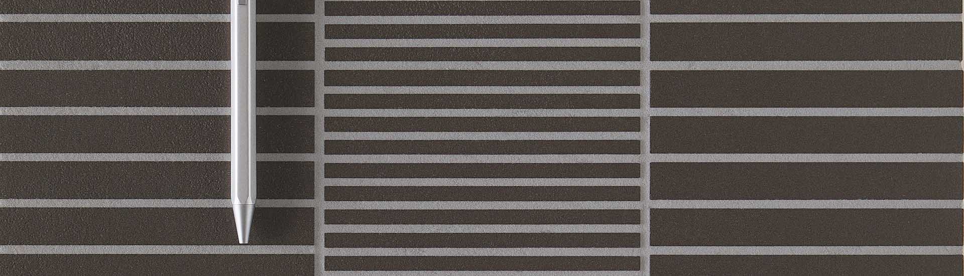 Керамогранит Mutina Fringe Thin Atracite