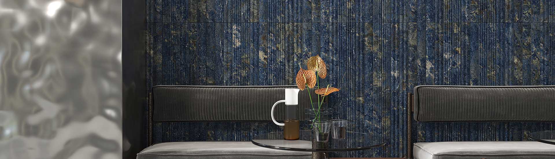 Керамогранит Sartoria Maximalista Sodalite Blue Roman Large