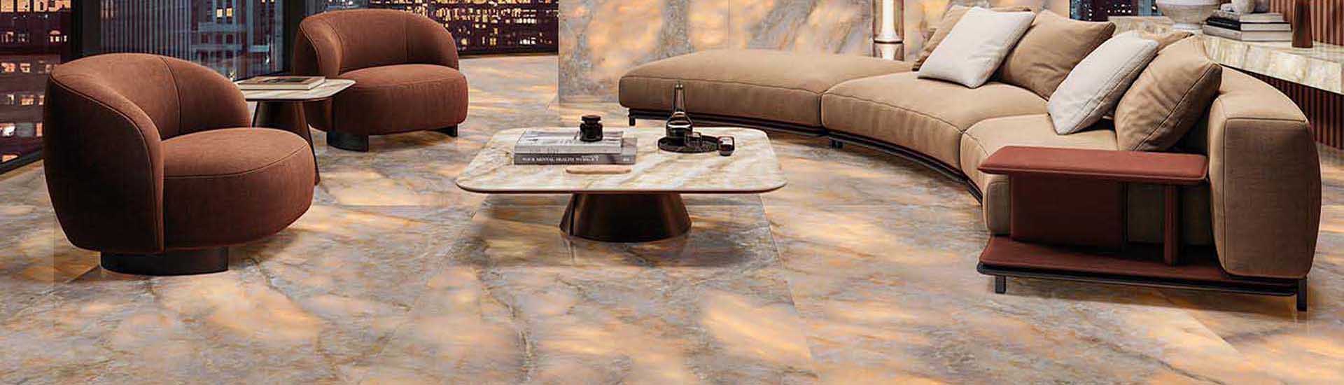 Керамогранит Emil Ceramica Tele Di Marmo Lumia Golden Ambra
