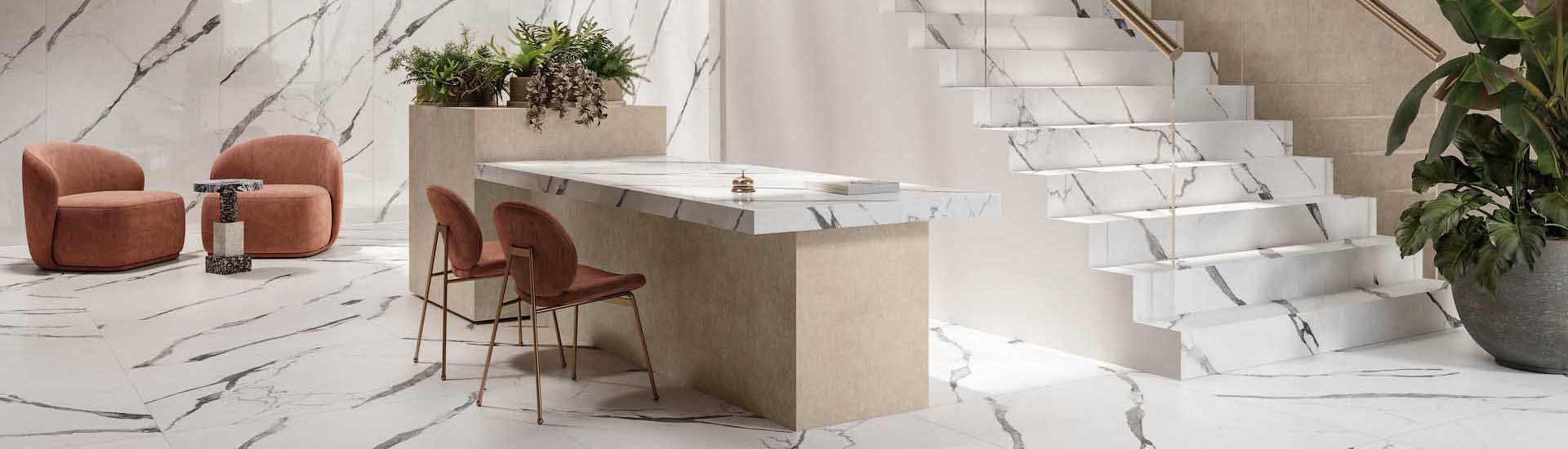 Керамогранит Casalgrande Padana Marmoker Statuario Fine