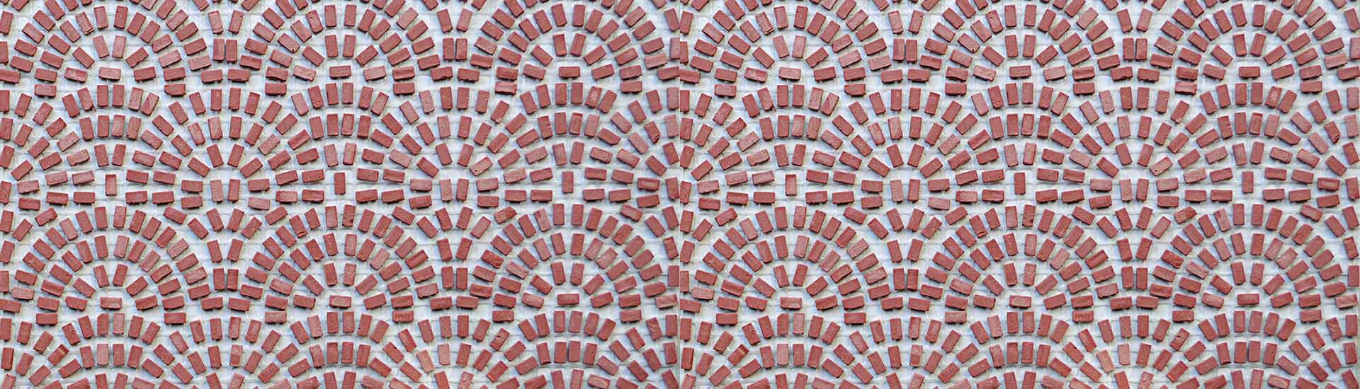 Керамогранит Micro. Micromosaics Micromosaics Micro-Brick Pavement Red