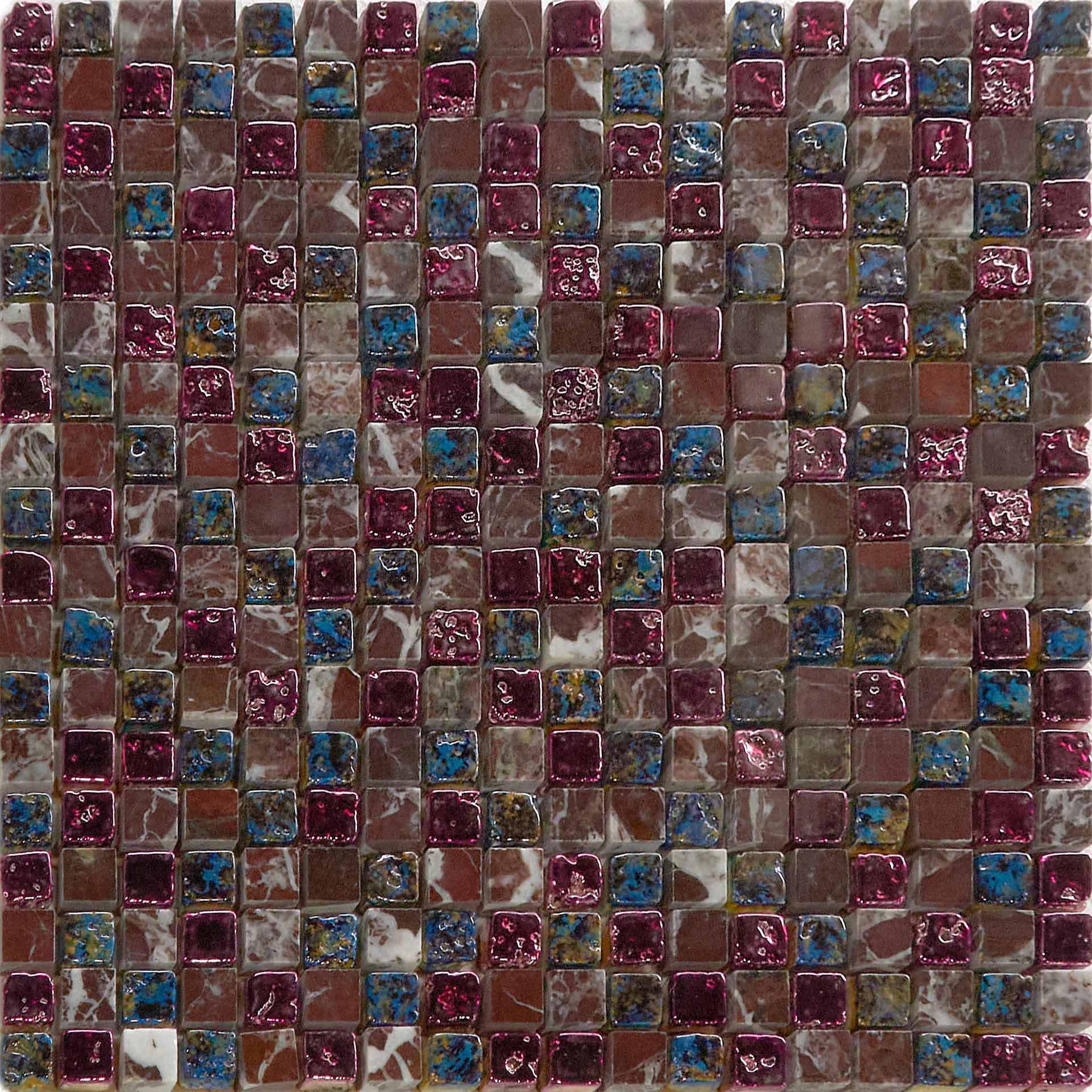 Мрамор Petra Antiqua Acqueforti Mosaics MOSAICO 1.5x1.5 CALEIDOS 17