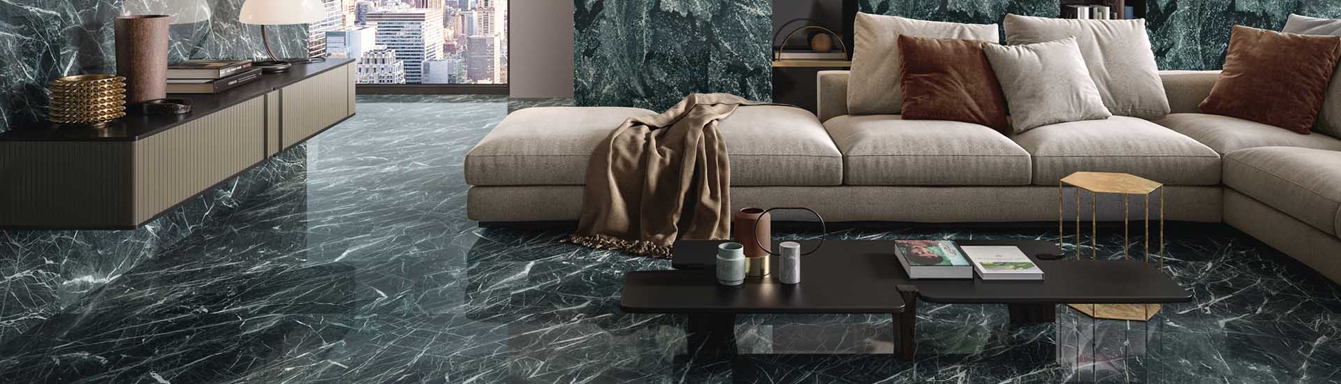 Керамогранит Emil Ceramica Tele Di Marmo Revolution Verde Saint Denis