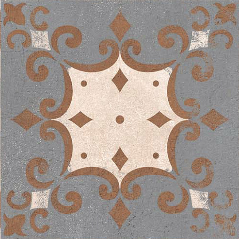 Керамогранит Casalgrande Padana Opus Cementina Multi. Beige Mix Tutti I 60 Soggetti