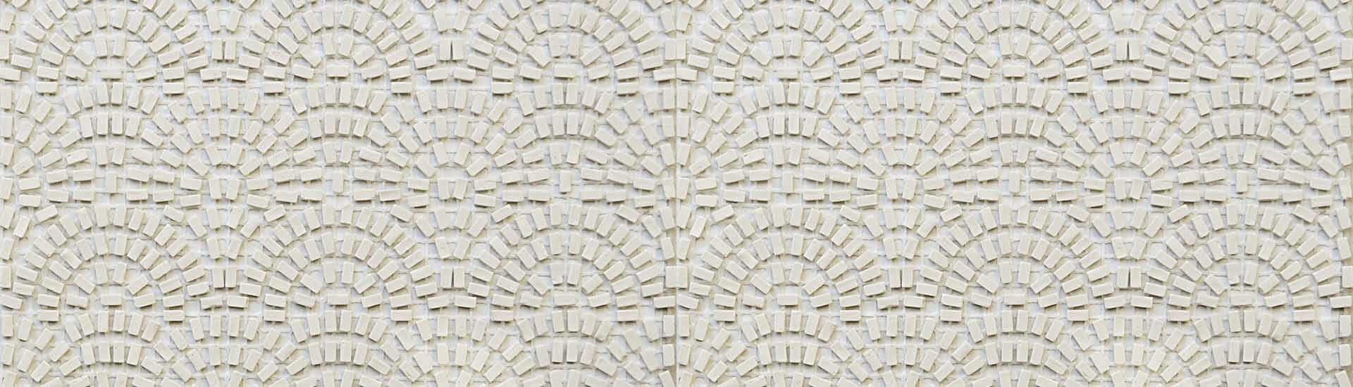 Керамогранит Micro. Micromosaics Micromosaics Micro-Brick Pavement White