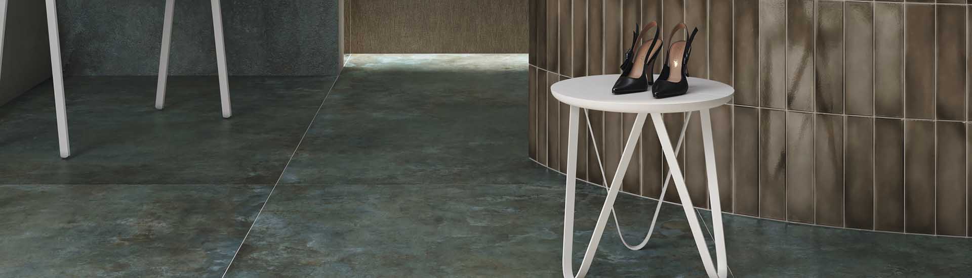 Керамогранит MaxFine by Iris FMG Theke Acciaio Acciaio Verderame