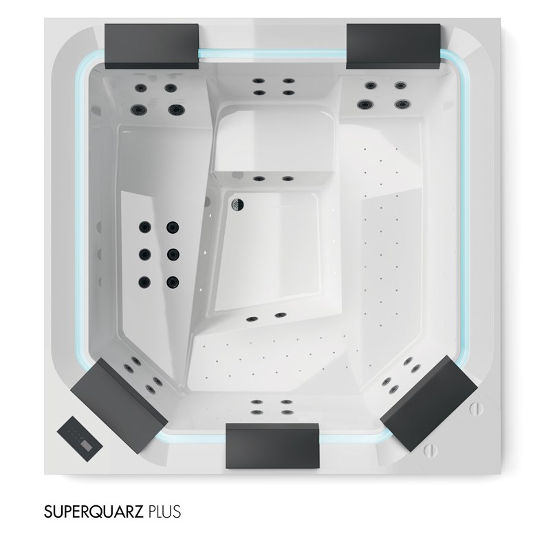 Спа бассейн Superquarz, 220x220x90h