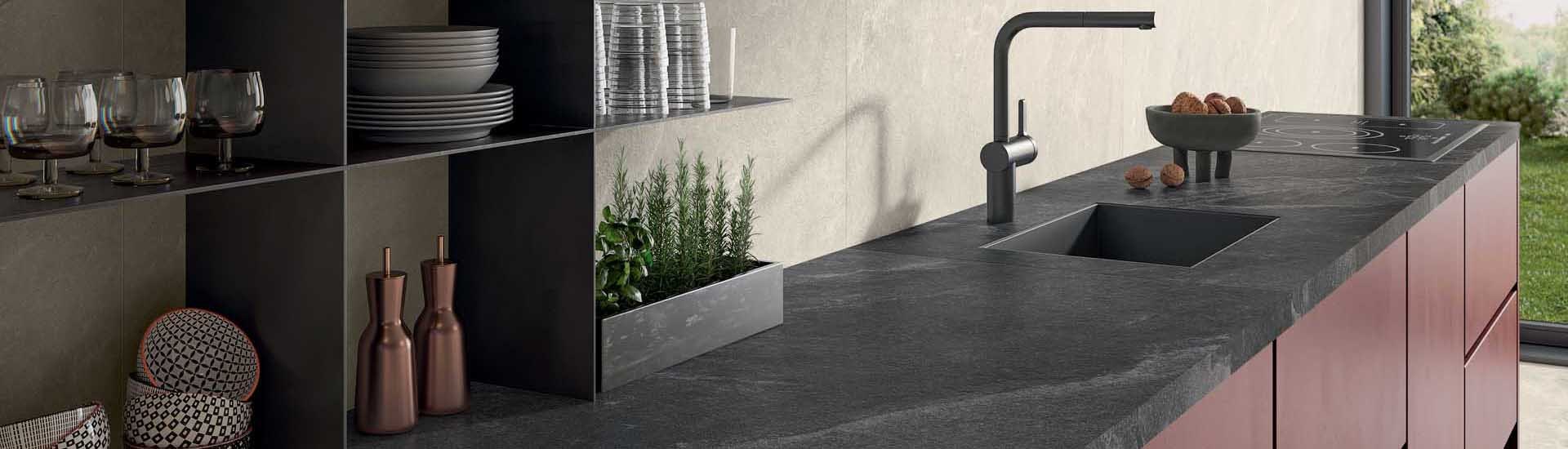Керамогранит Panaria Stone Trace Abyss