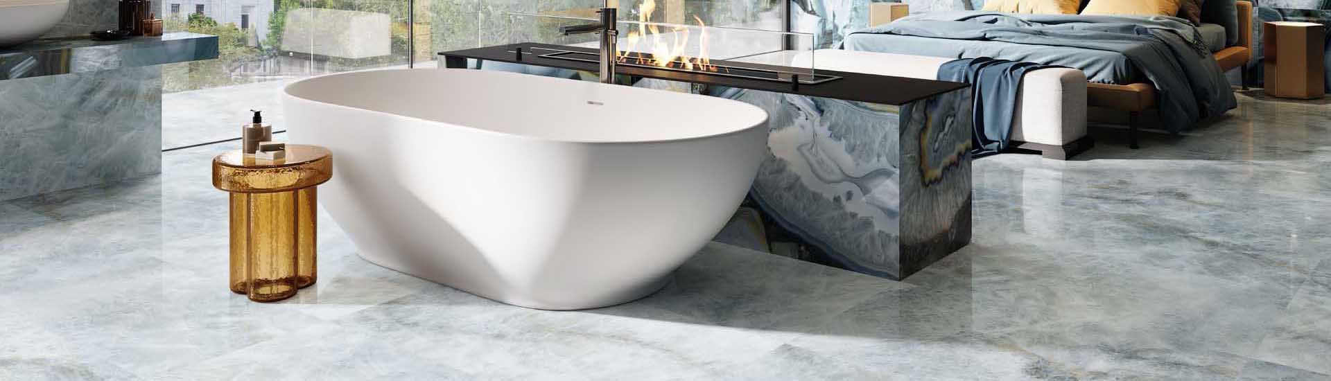 Керамогранит Emil Ceramica Tele Di Marmo Precious Crystal Azure
