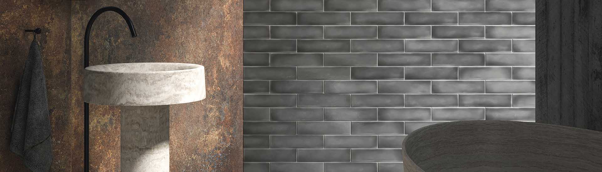 Керамогранит MaxFine by Iris FMG Theke Acciaio Acciaio Corten