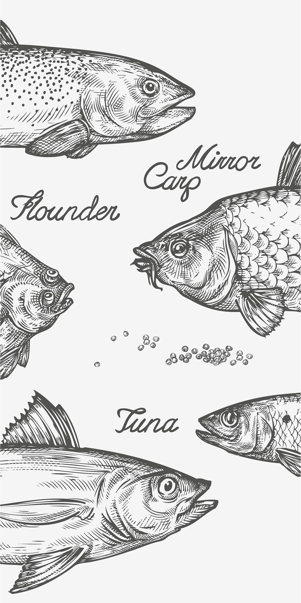 Керамогранит MaxFine by Iris FMG Design Your Slabs Retro Fish Black