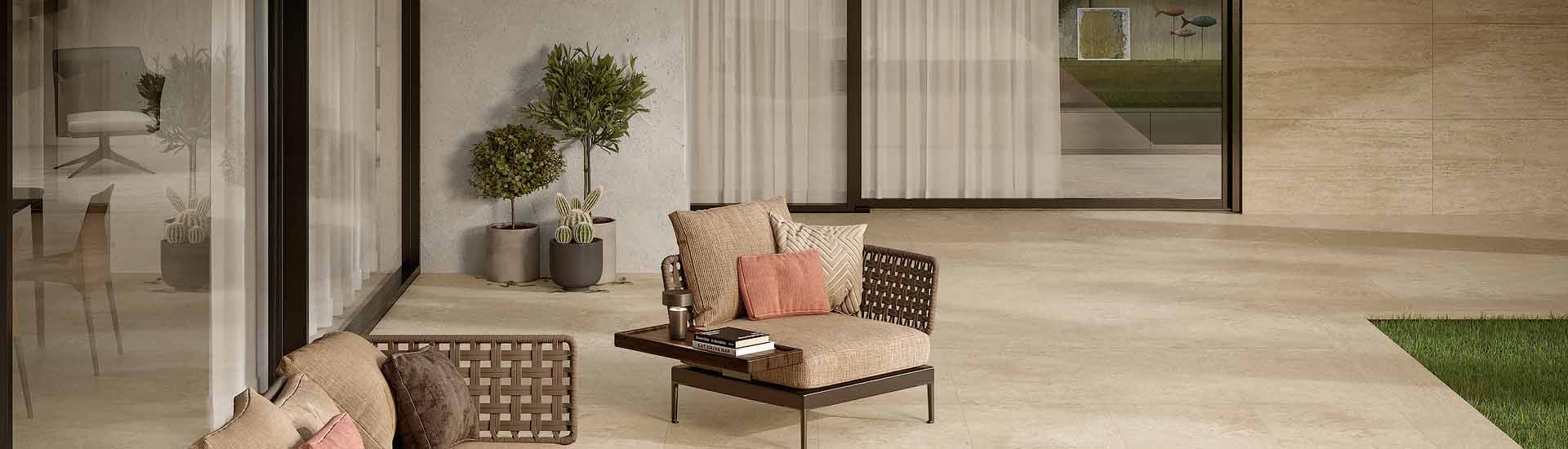 Керамогранит Atlas Concorde Marvel Travertine Sand Cross