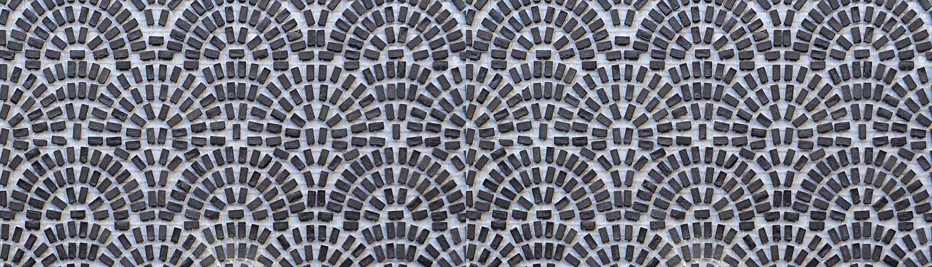 Керамогранит Micro. Micromosaics Micromosaics Micro-Brick Pavement Coffee