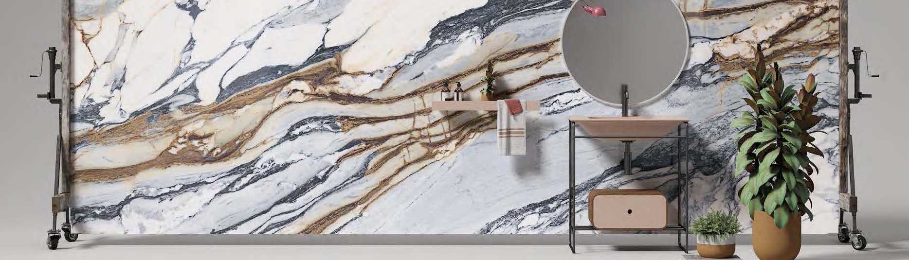 Керамогранит Level by Emil Group Marmi Calacatta Picasso Bookmatch B