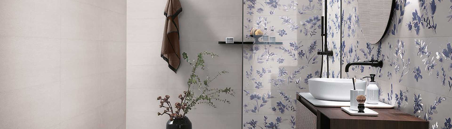 Керамогранит FAP Ceramiche Deco&More Flower Blue