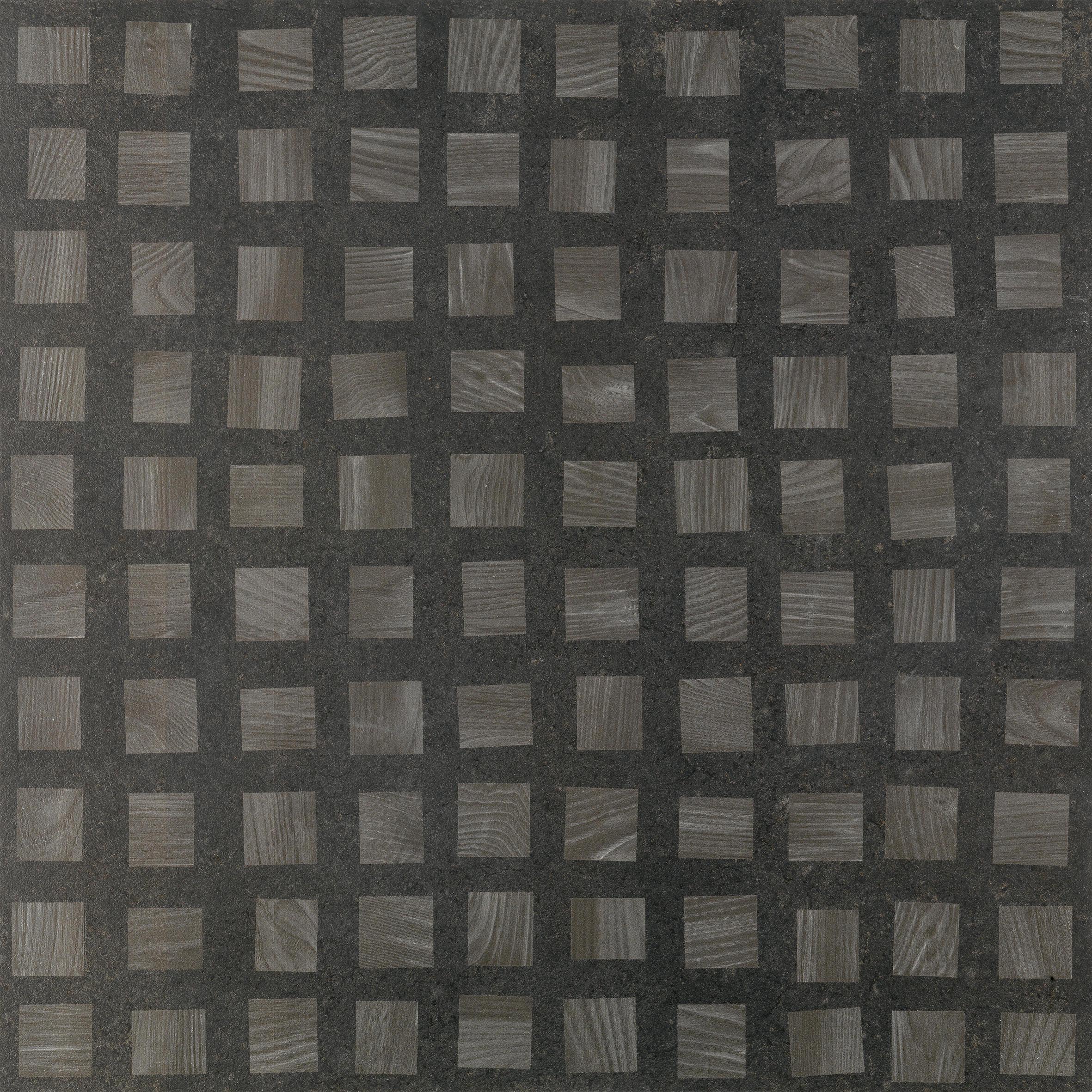 Керамогранит Piemme Ceramiche Bits & Pieces Quad PITCH BLACK