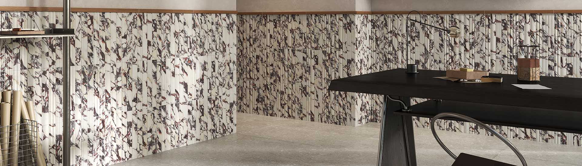 Керамогранит Sartoria Maximalista Calacatta Viola Roman Regular