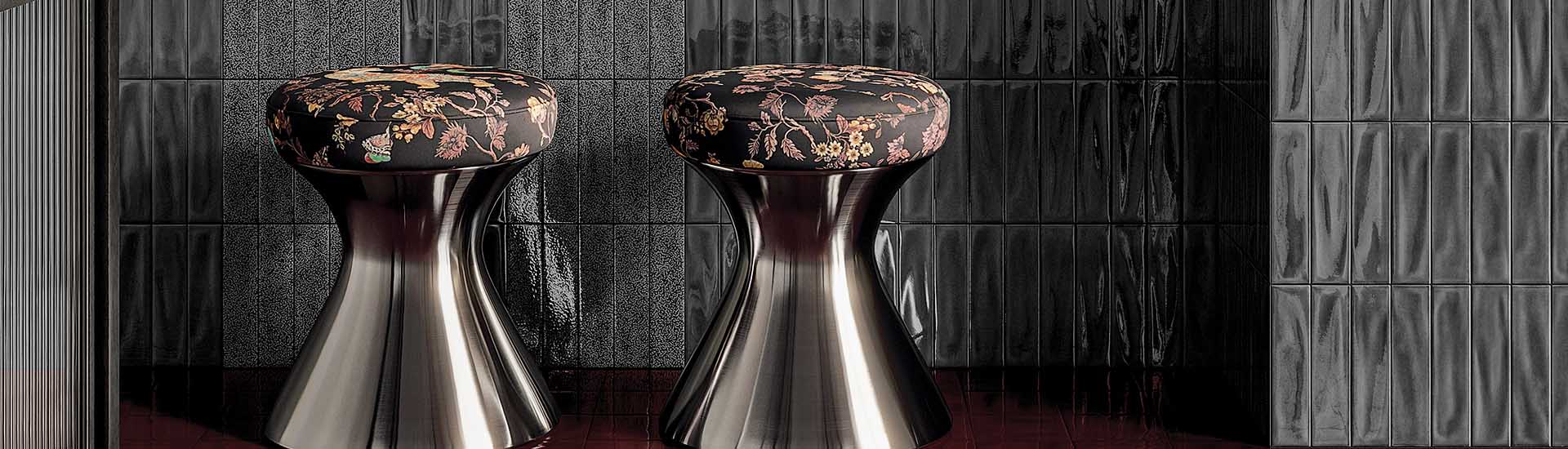 Керамогранит Cerasarda Porto Rotondo Galuchat Carbone